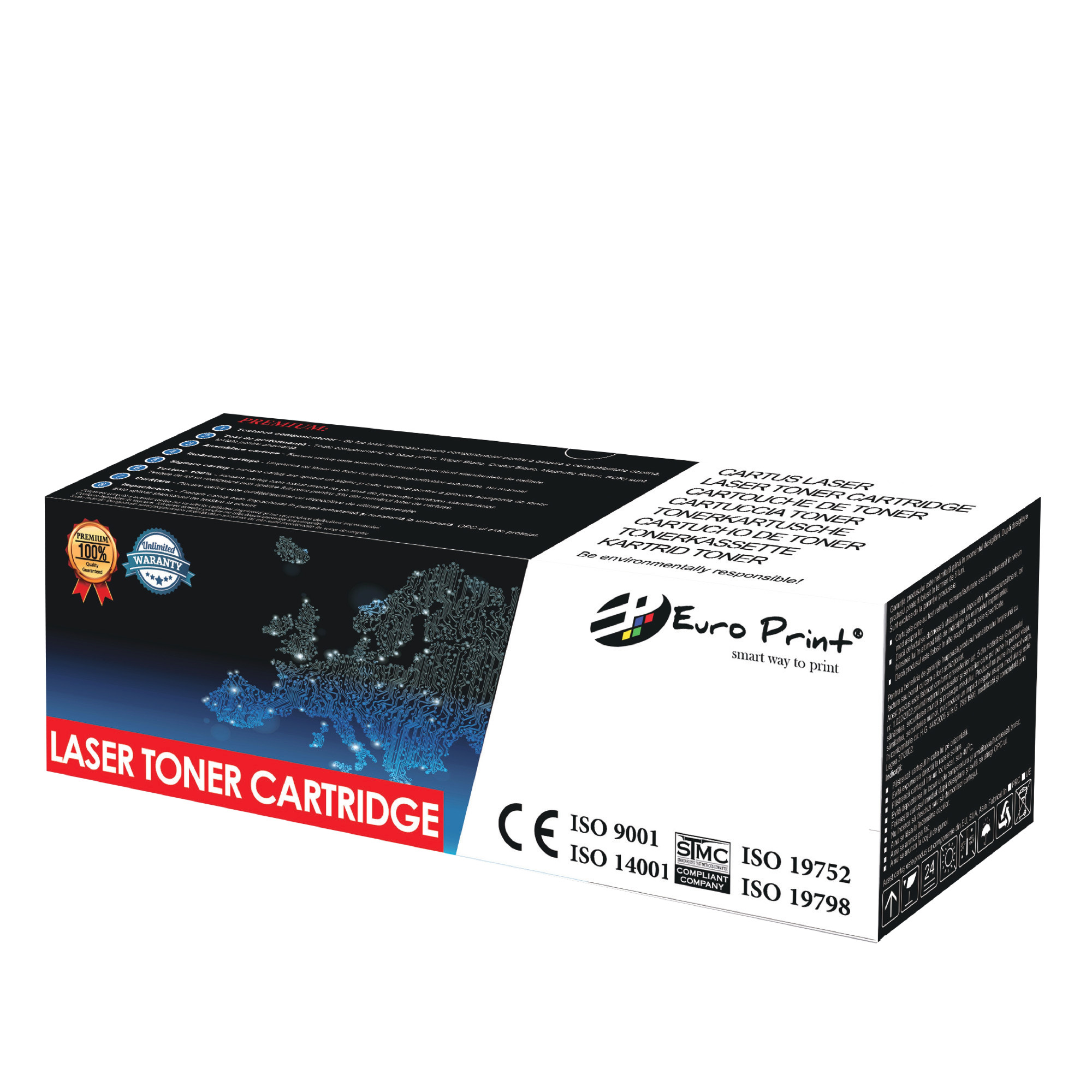 Cartus toner marca EuroPrint compatibil cu Samsung CLP-Y300A