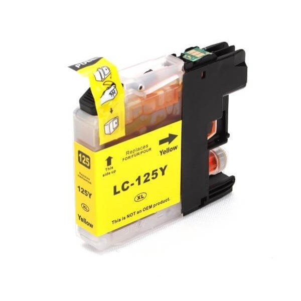Cartus cerneala compatibil Brother LC 125xl yellow - 1200 pagini