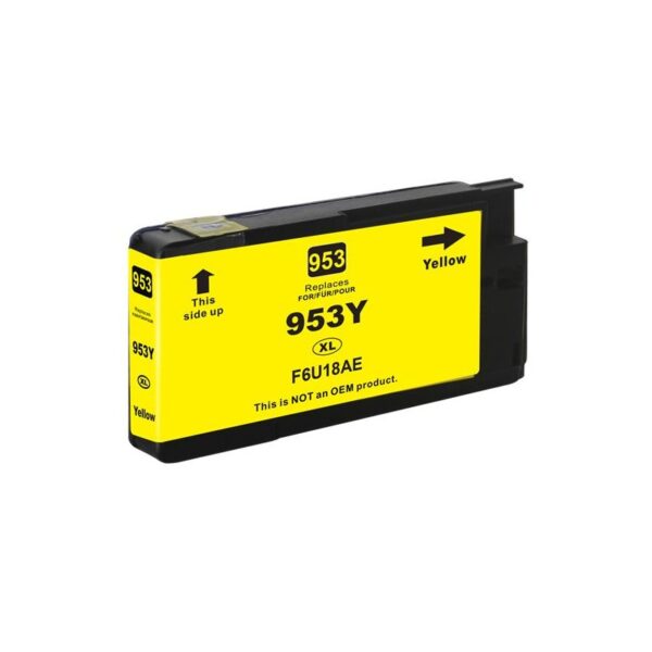 Cartus cerneala compatibil cu HP 953Y / F6U18AE, 28 ml, yellow, 1500 pagini