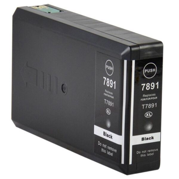 Cartus compatibil cu Epson T7891Bk, negru, 6000 pagini