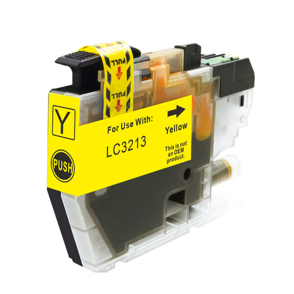 Cartus compatibil cu Brother LC3213 Yellow, galben, 400 pagini