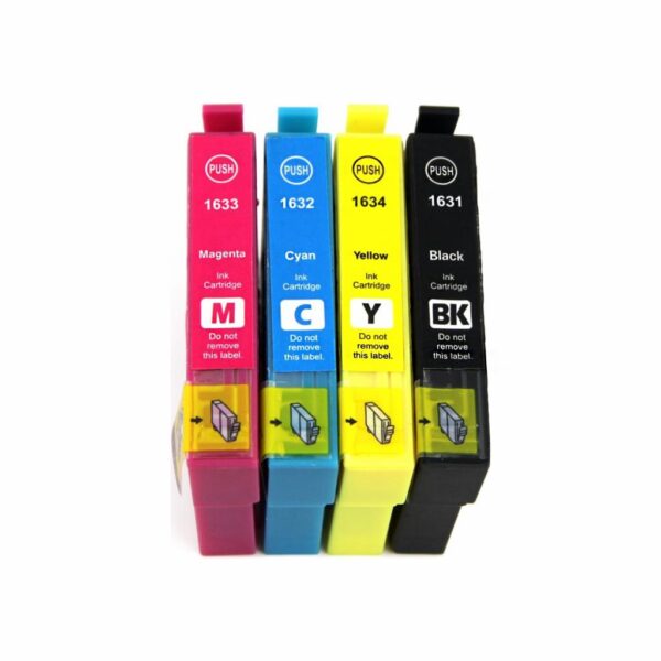 Set 4 Cartuse cerneala Compatibile Epson T1631/T1632/T1633/T1634 BK/C/M/Y