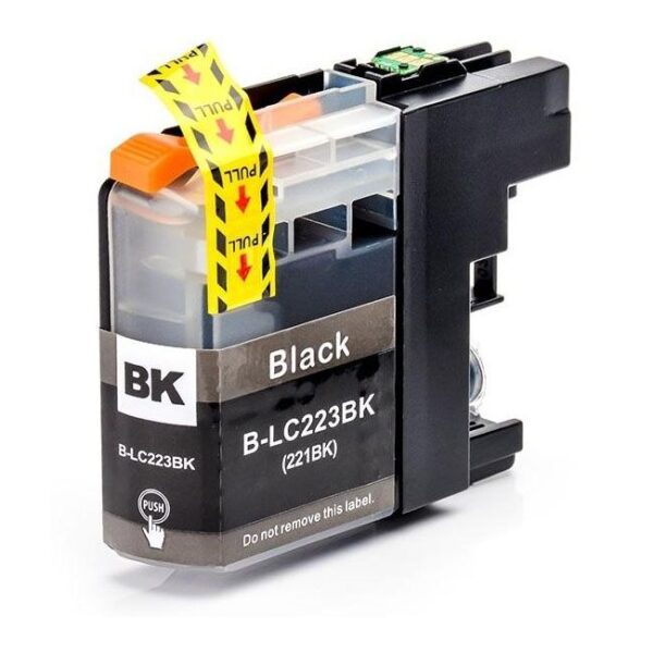 Cartus compatibil cu Brother LC223Bk, negru, 900 pagini