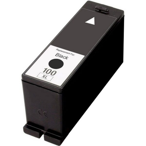 Cartus compatibil cu Lexmark 100XL Bk, negru, 900 pagini