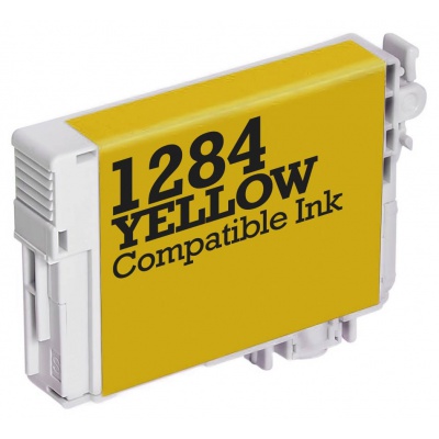 Cartus Epson T1284 yellow compatibil Epson Stylus Office BX305F Epson Stylus Office BX305FW Epson Stylus Office BX305FW Plus Epson Stylus S22 Epson Stylus SX125, Randament 230 pagini