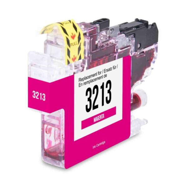 Cartus compatibil cu Brother LC3213M, magenta, 400 pagini