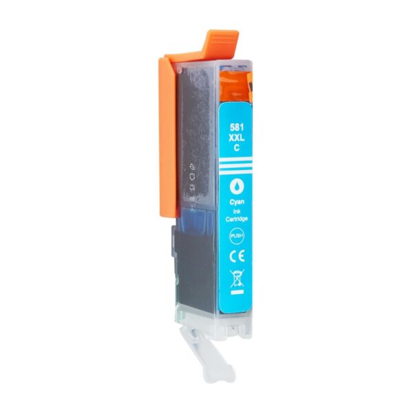 Cartus compatibil cu Canon CLI581C, cyan, 750 pagini