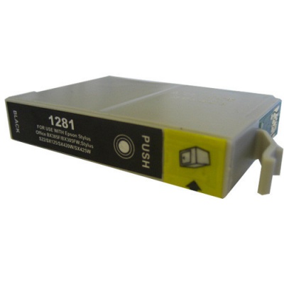 Cartus cerneala compatibil Epson T1281 negru Epson Stylus SX125, Randament 190 pagini