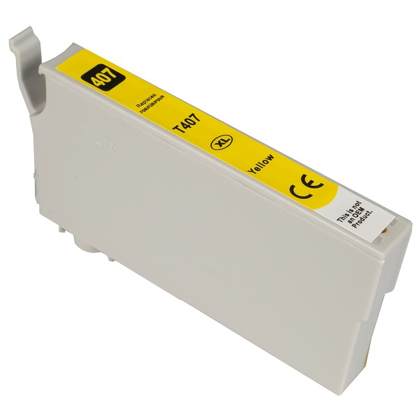Cartus cerneala compatibil cu Epson T407XL, 26 ml, yellow, 1.940 pagini