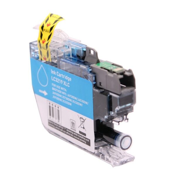 Cartus compatibil cu Brother 3219XC, cyan, 900 pagini