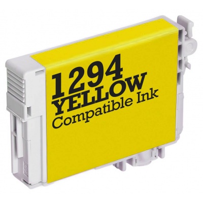 Cartus Epson T1294 galben compatibil Epson Stylus Office B42WD Epson Stylus Office BX305F Epson Stylus Office BX305FW Epson Stylus Office BX305FW Plus, Randament 545 pagini