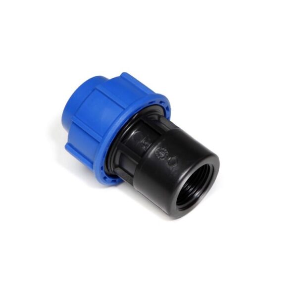 Mufa compresiune filet interior PEHD PN16 32 mm