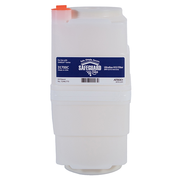 Atrix Filtru Aspirator Toner Omega – negru