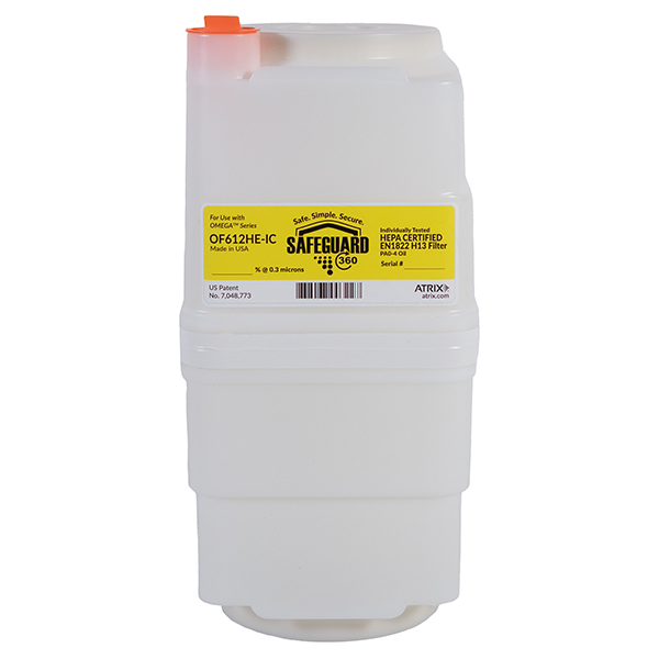 Atrix Filtru HEPA Aspirator Toner Omega – negru