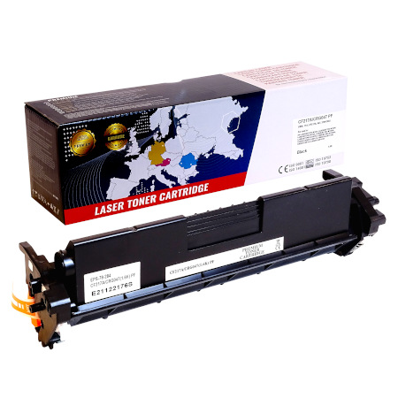 HP C CF217A, Canon CRG-047 PATENTED Laser – negru – 1600 pag.