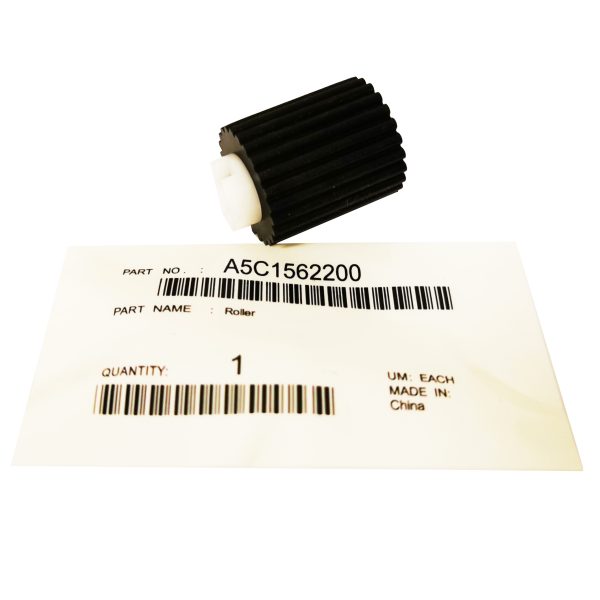 Konica-Minolta MIN C220 OEM NEW STYLE RIBBED Paper Pickup Roller (A5C1562200)