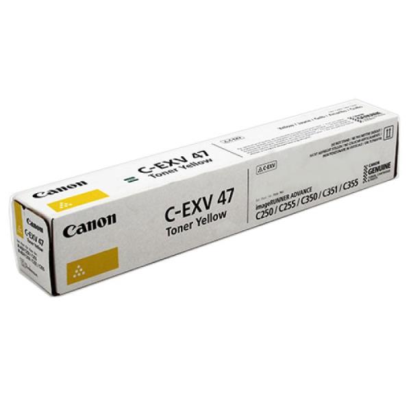 Canon C-EXV-47 Y OEM LASER – galben – 21500 pag. (8519B002)