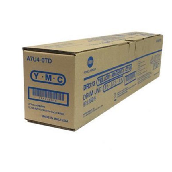 Konica-Minolta Konica Minolta OEM DR-313 CMY Drum Unit – color – 75000 pag. (A7U40TD)