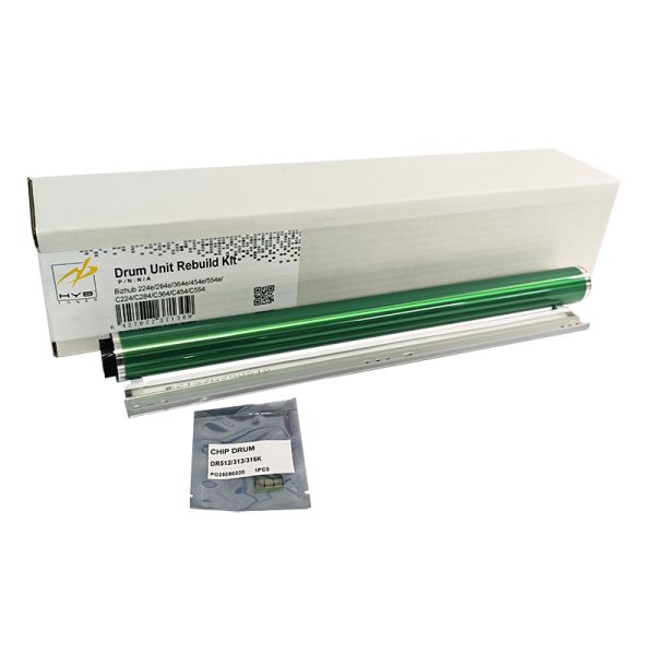 Konica-Minolta Konica Minolta DR-512 B DRUM REBUILD KIT (FUJI OPC+WB+CHIP) (A2XN0RD)